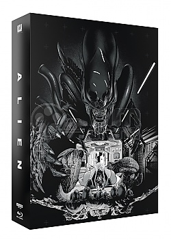 FAC #120 VETŘELEC Glow In The Dark FULLSLIP XL EDITION #3 4K Ultra HD Steelbook™ Limitovaná sběratelská edice - číslovaná + DÁREK fólie na SteelBook™
