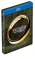Pn prsten: Spoleenstvo prstenu PRODLOUEN VERZE STEELBOOK 2BD (Blu-ray)