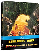 JUMANJI: VTEJTE V DUNGLI! (Title on Spine) INTERNATIONAL Version Steelbook™ Limitovan sbratelsk edice (Blu-ray)