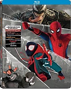 SPIDER-MAN + VENOM (Kolekce 4 film) Steelbook™ Limitovan sbratelsk edice + DREK flie na SteelBook™ (4 Blu-ray)