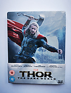 THOR 2: Temn svt 3D + 2D Steelbook™ + DREK flie na SteelBook™ (Blu-ray 3D + Blu-ray)