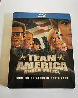 TEAM AMERICA: Svtovej policajt Steelbook™ + DREK flie na SteelBook™