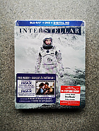 INTERSTELLAR Steelbook™ + DREK flie na SteelBook™ (2 Blu-ray + DVD)