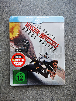 MISSION: IMPOSSIBLE 5 - Nrod grzl Steelbook™ + DREK flie na SteelBook™