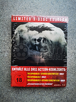 Expendables: Postradateln 1 - 3  Steelbook™ Kolekce + DREK flie na SteelBook™