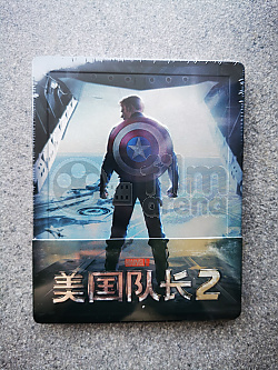 CAPTAIN AMERICA: Nvrat prvnho Avengera 3D + 2D Steelbook™ Limitovan sbratelsk edice - slovan + DREK flie na SteelBook™