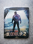 CAPTAIN AMERICA: Nvrat prvnho Avengera 3D + 2D Steelbook™ Limitovan sbratelsk edice - slovan + DREK flie na SteelBook™ (Blu-ray 3D + Blu-ray)