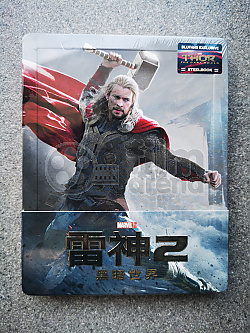 THOR 2: Temn svt 3D + 2D Steelbook™ Limitovan sbratelsk edice - slovan + DREK flie na SteelBook™