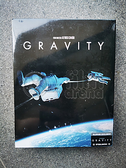 GRAVITACE 3D + 2D Steelbook™ Limitovan sbratelsk edice - slovan + DREK flie na SteelBook™