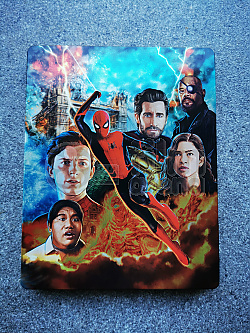 SPIDER-MAN: Daleko od domova (przdn SteelBook bez disk) Steelbook™ + DREK flie na SteelBook™