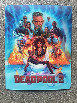 DEADPOOL 2 - Lentikulrn 3D magnet