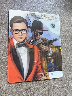 KINGSMAN: Zlat kruh - Lentikulrn 3D magnet